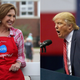 Illustration for article titled Donald Trump Can Expect an Earful from Carly Fiorina (A.K.A "That Face") at Tonight's Debate